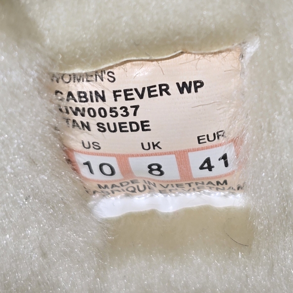 NIB! Cushe Cabin Fever WP Suede Boots size 10 - Picture 10 of 11